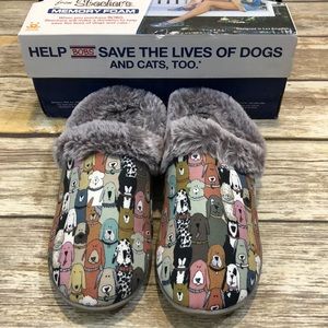 NIB Bob’s from Skechers Cuddle Mutt Slippers Sz 6